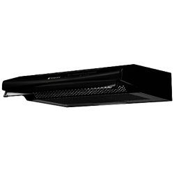 Hotpoint HTV10K Cooker Hood, Black